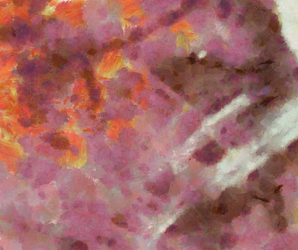 Fondo de pintura abstracta creativa en óleo. Cepillo texturizado str — Foto de Stock