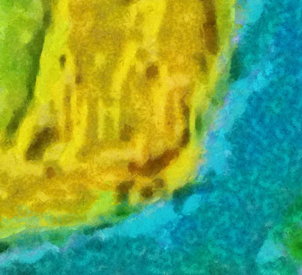 Макрографическая часть, фон масляной краски, закрытие художественного фрагмента , — стоковое фото