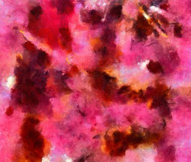 Yaratıcı fikirler için grunge dokusu tasarladım. Makro fırça darbeleri