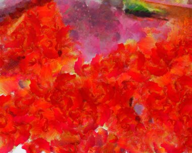 Yaratıcı fikirler için grunge dokusu tasarladım. Makro fırça darbeleri