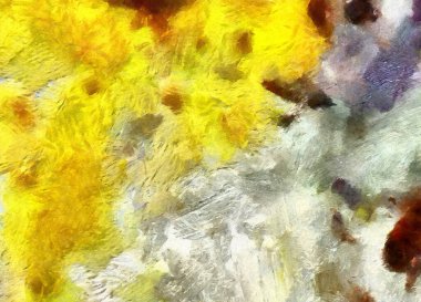 Yaratıcı fikirler için grunge dokusu tasarladım. Makro fırça darbeleri