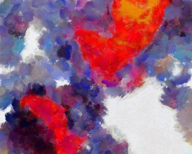 Eskimiş soyut grunge dokusu. Boya darbeleriyle arka plan