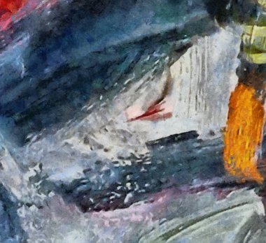 Yağlı boya soyut arkaplanı kapat. Sanat desenli fırça darbesi