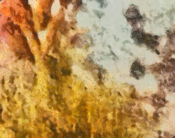 Pinceladas multicolores en estructura de aceite. Grunge mezcla de bellas artes — Foto de Stock
