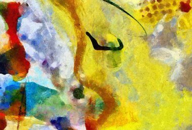 Grunge dokusu. Soyut arkaplan. Yağlı boya. Kuru fırça darbesi