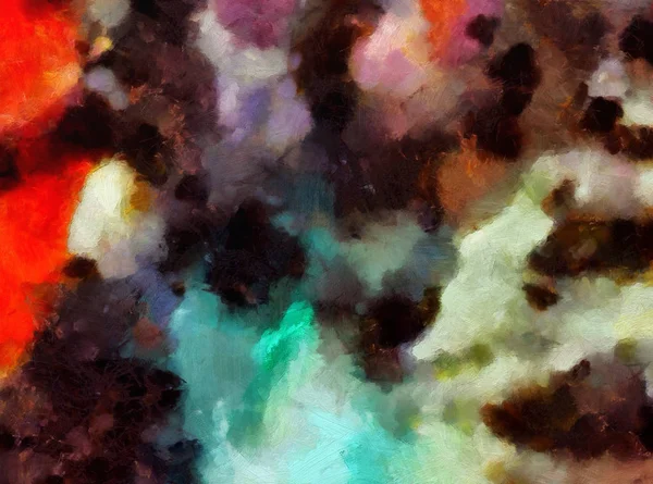 Pintura abstracta textura de fondo al óleo . — Foto de Stock