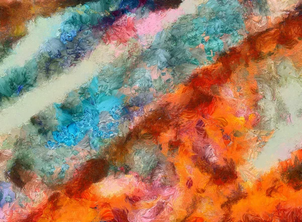 Pintura abstracta textura de fondo al óleo . — Foto de Stock