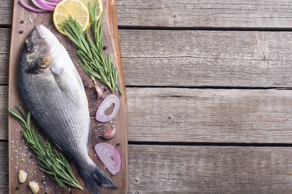 Syrové Ryby Dorado Silné Pro Vaření Mořské Plody — Stock fotografie