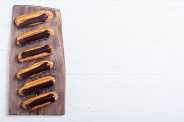 Fransız tatlı pasta çikolata ile .