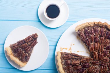 Sonbahar amerikan cevizli pasta