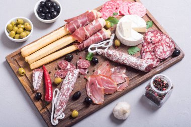 Sosisler bir kümesini 