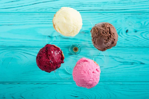 Ice cream waffle cones — Stock Photo, Image