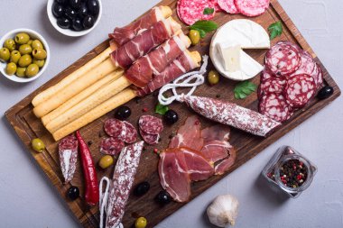 Sosisler bir kümesini 