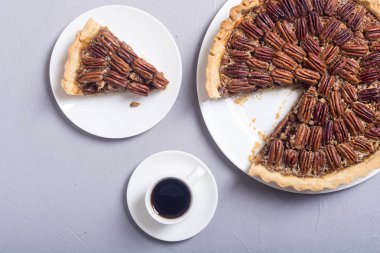 Sonbahar amerikan cevizli pasta