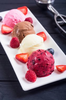 Dondurma topu karışımı 