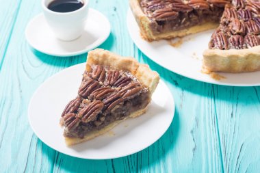 Sonbahar amerikan cevizli pasta