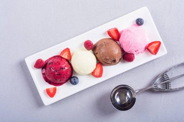 Dondurma topu karışımı 