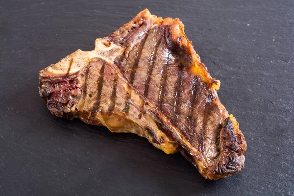 Carne de bife grelhada T-bone — Fotografia de Stock