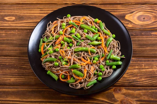 Soba noodles salad — Stock Photo, Image