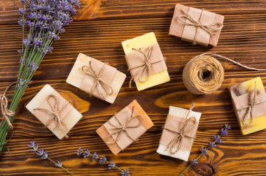 Lavander ile el yapımı doğal sabun 