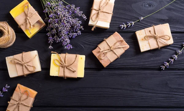 Lavander ile el yapımı doğal sabun 