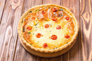Domates ile Ispanak Quiche lorraine