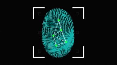 Sibernetik güvenlik tarayıcı grafikleri 