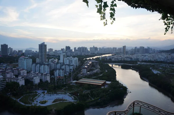 Utsikt Hainan Kina – stockfoto