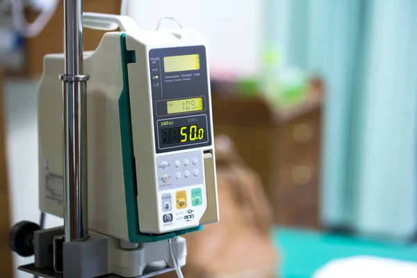 Infusionspumpentropfen Für Patienten Krankenhaus — Stockfoto