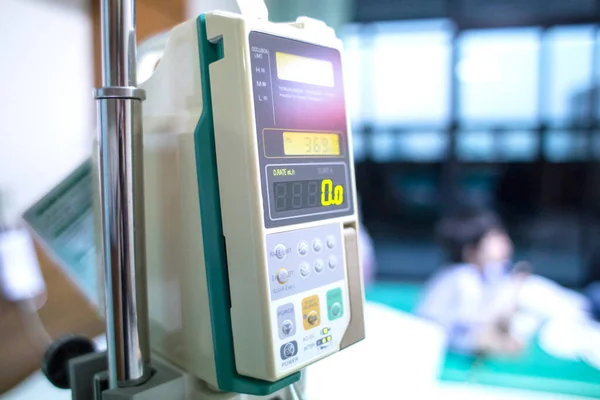 Infusionspumpentropfen Für Patienten Krankenhaus — Stockfoto