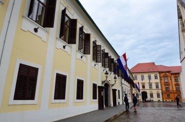 Avrupa şehirde eski bina