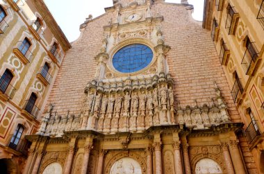 İç Santa Maria de Montserrat Manastırı İspanya, Catalonia 