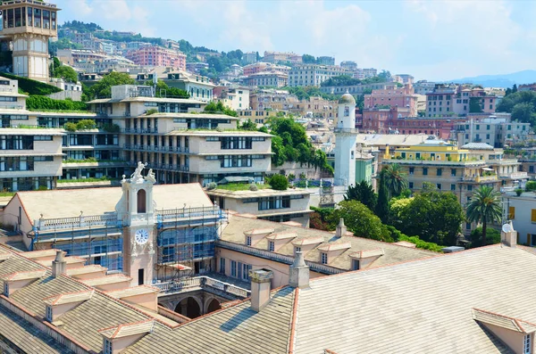 Vue Aérienne Vieille Ville Vérone Avec Toits Hautes Tours Par — Photo