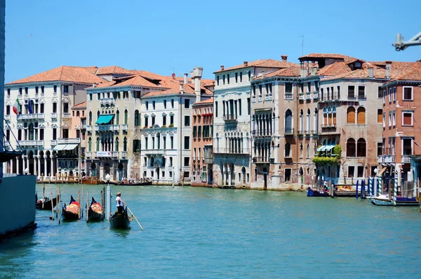 Venice Italy June 2016 Canals Buildings Venice Italy — Stock Photo, Image