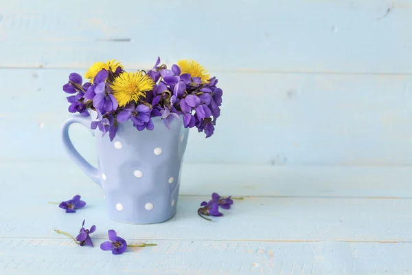 Śliczne Kwiaty Kwiat Kolorowe Doniczki — Zdjęcie stockowe