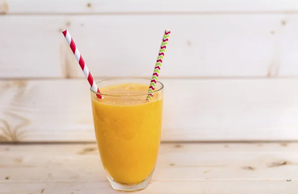 Orangen Smoothie Mit Karotten Und Grapefruit Konzept Für Gesundes Leben — Stockfoto