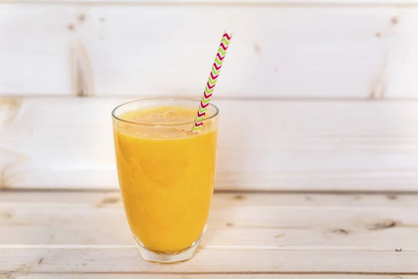 Orangen Smoothie Mit Karotten Und Grapefruit Konzept Für Gesundes Leben — Stockfoto
