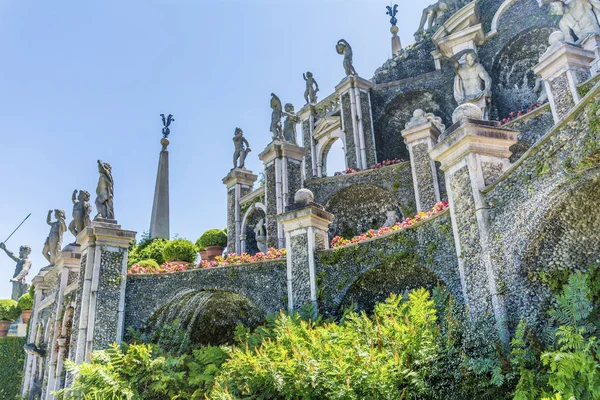 Isola Bella Lago Maggiore Italie Juin 2018 Jardin Isola Bella — Photo