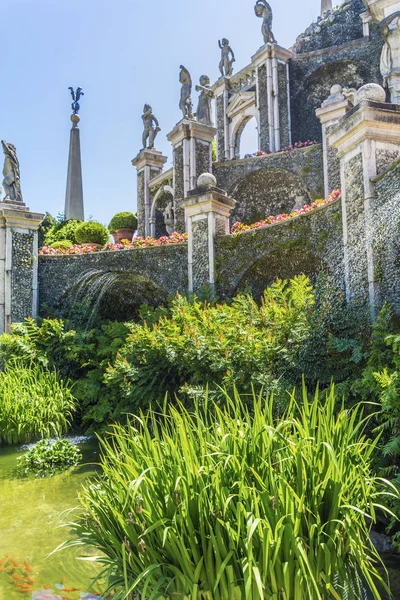 Isola Bella Lago Maggiore Italy June 2018 Isola Bella Garden — стоковое фото