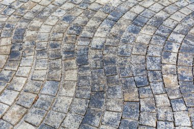 Soyut kaldırım arka planının tam kare görüntüsü