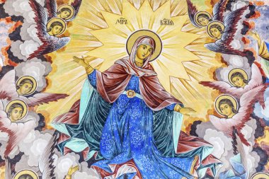 Hıristiyan simgeler dekorasyon kilise, dini sanat