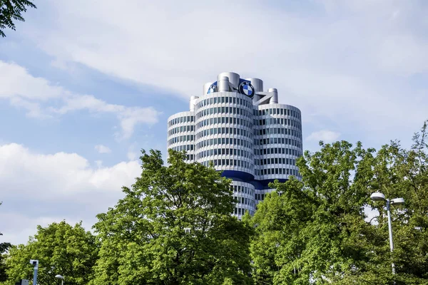 Munich Niemcy Czerwca 2019 Budynek Muzeum Bmw Monachium Niemcy — Zdjęcie stockowe