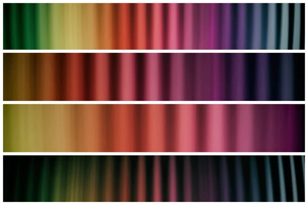 Bakgrunden Rainbow Flerfärgad Randig Fyra Stålband — Stockfoto