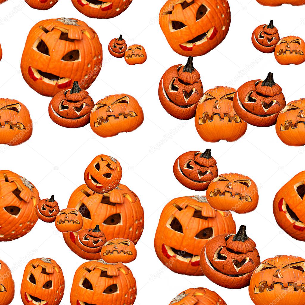 pattern halloween seamless pumpkin wicked funny