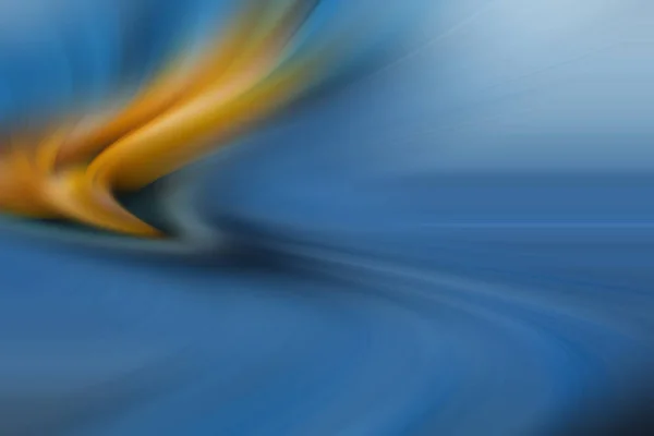 Parlak Turuncu Yangın Bir Kuş Gibi Flash Ile Mavi Arka — Stok fotoğraf