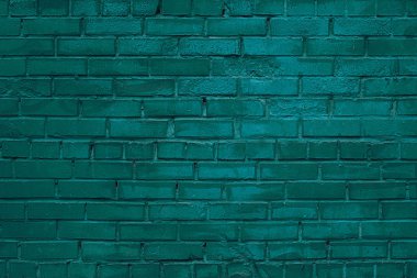 arka plan doku yeşil parlak ışık duvar Tuğla taşları