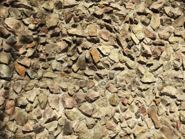 Küçük taş duvar, taş, doku sıkıntılı