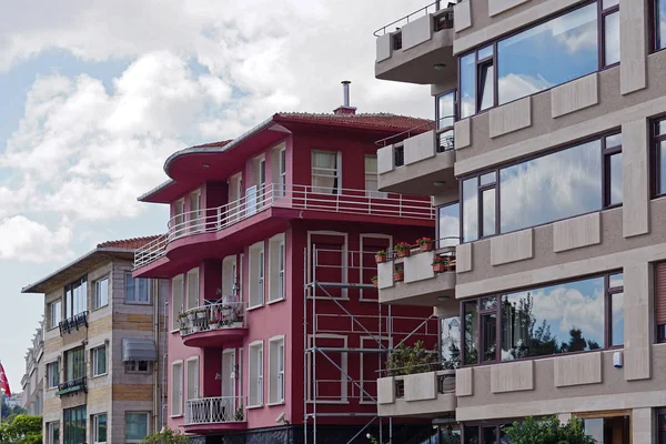 Modern Turkish Residential Houses Istanbul — Stock Photo, Image