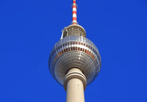 Der Fernsehturm Östlichen Teil Berlins Deutschland — Stockfoto