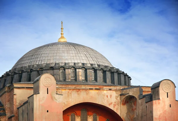 Magnífica Cúpula Santa Sofía Estambul — Foto de Stock